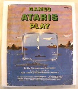 GAMES ATARIS PLAY BOOK ATARI 400/800/1200XL/1450/XF551/130XE/600XL/PC1 - Picture 1 of 6
