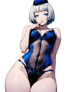 Calcomanía adhesiva de anime Elizabeth Persona Waifu 6" para coche - Imagen 1 de 1