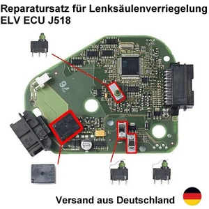 NEU Reparatursatz Steuergerät Lenksäulenverriegelung ECU ELV 4F0910852 AUDI Q7A6 - Bild 1 von 2