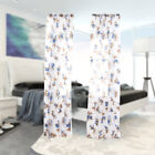  Embroidered Curtains Sheer Curtains+for+bedroom Living Drapes Roses Printing