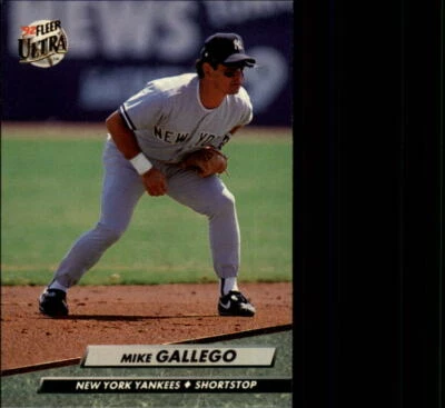 1992 Ultra #406 Mike Gallego - NM-MT - Image 1 of 2