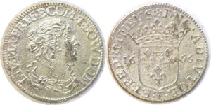 1666 T Italy Tassarolo Silver Luigino Livia Centurioni Oltremarini KM# 52.1 - Picture 1 of 3