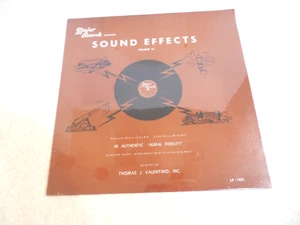 Major Records Sound Effects Vol. 16 Clocks Shots Apollo Record LP New Sealed - Foto 1 di 8