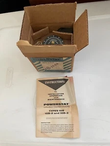 Powerstat Variable Transformer # 10B-1000, 2.5 A, Boxed W/ Manual - Picture 1 of 3