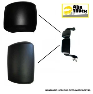 2 x SPIEGELKAPPE RECHTS PASSEND FÜR IVECO EUROCARGO STRALIS TRAKKER - Bild 1 von 2