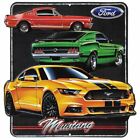 Classic & Modern Mustang Embossed Metal Sign * Super Colorful & Ships FREE to US