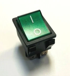 3245021 HANKISON ON/OFF START SWITCH REPLACEMENT PART 20AMP 125V 3/4HP HPR5-15 - Picture 1 of 3