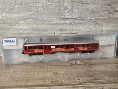 Brekina H0 64101 SWEG VT 104 Esslinger Triebwagen "Jägermeister" +Gleichstrom - Bild 1 von 3