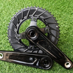 Road Bike Carbon Crankset 52-36T Superlight 29mm Spindle Chainring 11/12 Speed - Picture 1 of 36