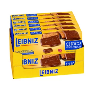 Leibniz Choco Butterkeks Con Cioccolato Croccante 125G 12 Pezzi - Foto 1 di 1
