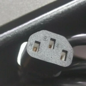 Paquete de 6 cables de alimentación de 3 clavijas para computadora PC AC 6 pies - Imagen 1 de 3