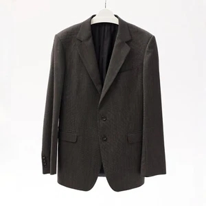 Gucci Men’s Suit Gray Wool Mohair Italy Made 2-Piece Blazer &Trousers Size L - Picture 1 of 9