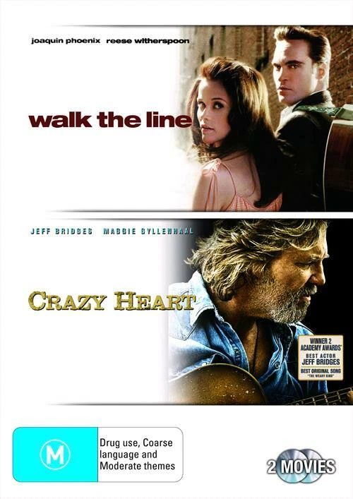 Crazy Heart / Walk The Line (DVD, 2011, 2-Disc Set) Brand New Sealed - image 1 of 1