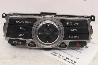 Used Infotainment Display fits: 2011 Infiniti G25 control display screen and aud Foto 1 de 4