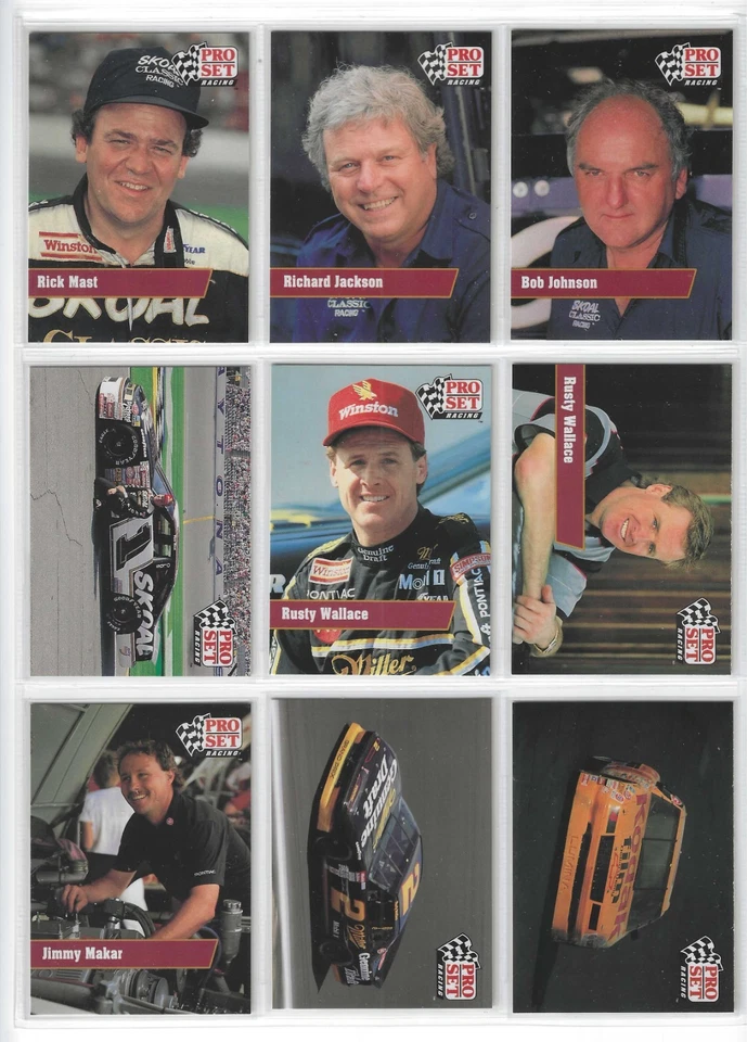 1991 Pro-Set-Complete 143 card Base set-From packs to pages--(no errors) - Image 1 of 1