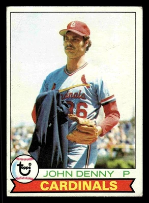 1979 Topps John Denny #59 - St. Louis Cardinals - Image 1 of 2