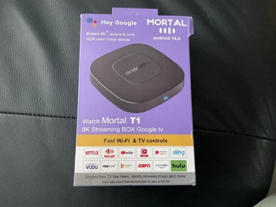 Android Media Player, TV Box Mortal T1, 2 + 16 GB mit Fernbedienung - Bild 1 von 3