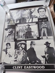 Clint Eastwood Collage Poster - Picture 1 of 1