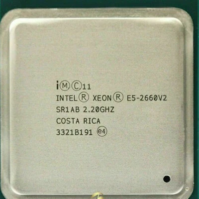intel Xeon E5-2660 V2 2.20 GHz SR1AB 10 Cores 20 Threads LGA2011 CPU Processor - Image 1 of 4