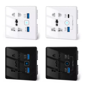 Tuya Wifi Unterputz Steckdose mit USB Ladebuchse UP Steckdose mit USB Anschluss - Picture 1 of 24