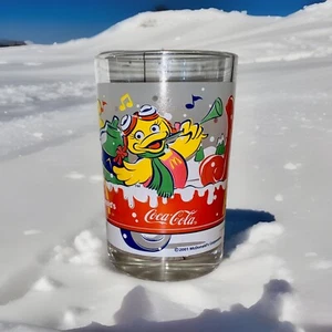 RARO {MCDONALD'S COCA-COLA 2001} 'Birdie the Early Bird' vaso de vidrio de Navidad - Imagen 1 de 15
