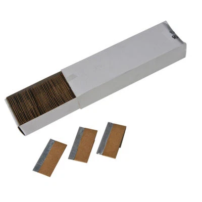 100PCS 1.5" Razor Scraper Blade Glass Paint Oven Clean Single Edge Blade Carbon - Image 1 of 4
