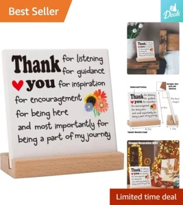 Thank You Gift - Heartwarming Design - Appreciation for Teacher Boss Coworker - Picture 1 of 9