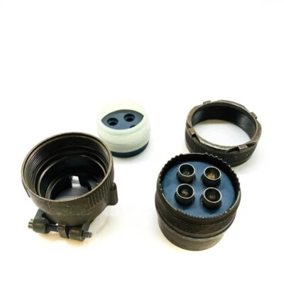 ITT Cannon MS3106F32-17P Circular MIL Spec Connector 4 Position - Image 1 of 4