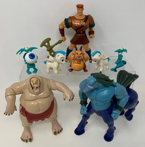 Mixed 1997 LOT Disney’s Hercules Vs Nessus Centaur Battle Pack Figures Cyclops Cover