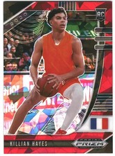 2020-21 Panini Prizm Draft Picks Killian Hayes Rookie Red Ice Detroit Piston #52