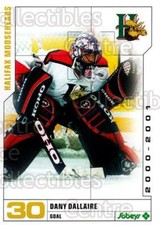 2000-01 Halifax Mooseheads #4 Dany Dallaire