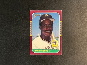 1987 - Donruss Opening Day - Barry Bonds - #163 - Very Good / Excellent - Rookie