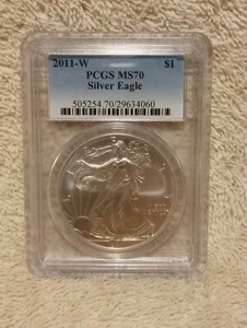 2011-W American Silver Eagle MS70 - Picture 1 of 2