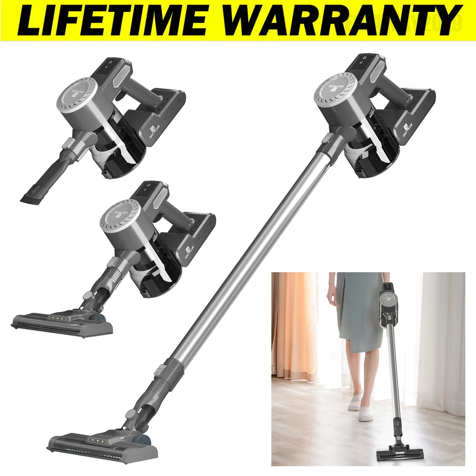 5000W Cordless Vacuum Cleaner Hoover Upright Lightweight Handheld Bagless Vac - Image 1 of 4