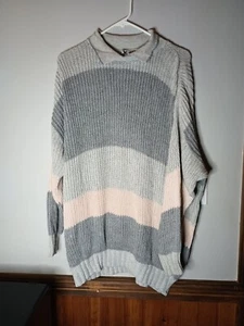 Vintage Moses Strathern For Metropole Women's Striped Sweater - Picture 1 of 6