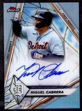 2022 FINEST MOMENTS AUTOGRAPHS REFRACTORS #FMAMC MIGUEL CABRERA