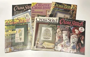 Lot of 6 For the Love of Cross Stitch Magazines- All Seasons Projects 1988 -1993 - Picture 1 of 10