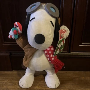 New Gemmy Musical Holiday Side Stepper Snoopy 2016 With Tags - Works - Picture 1 of 5