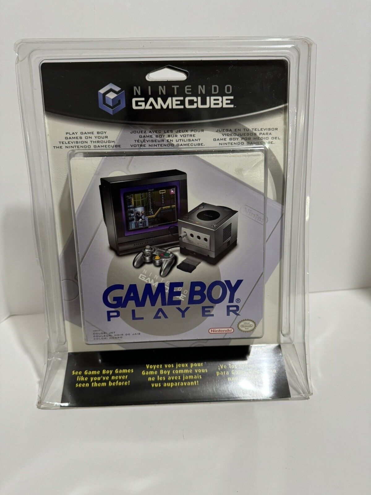 Nintendo Gamecube Game Boy Player 2004, Complete,MOSC Sealed