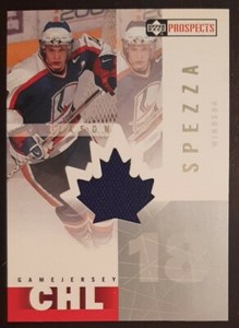 2001 Upper Deck Jason Spezza CHL Prospects #JA Hockey Card