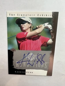 Karrie Webb - 2003 Upper Deck Renditions Signature Exhibit Autograph Auto Signed - Picture 1 of 2