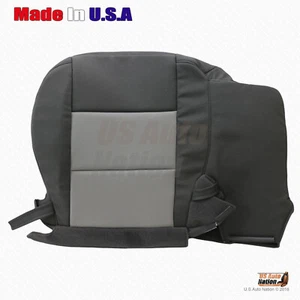 2007 08 09 2010 Ford Ranger EXTENDED CAB Driver Bottom Cloth Cover Blk/Gray 60% - Picture 1 of 5