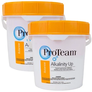 ProTeam Alkalinity Up 10lb Bucket 2pk Increase Alkalinity Level in Swimming Pool - Picture 1 of 1