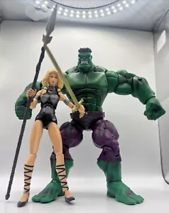 Marvel Legends 2 pack Valkyrie & Hulk Toys R Us Exclusive Loose HTF - Picture 1 of 12