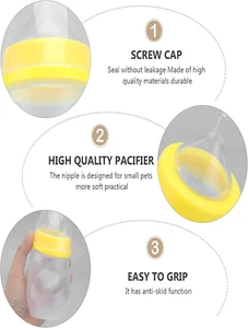 Pet Feeding Bottle - Nurser Bottle for Baby Small Cats Dogs, Pet Feeding Nipp... - Picture 1 of 9