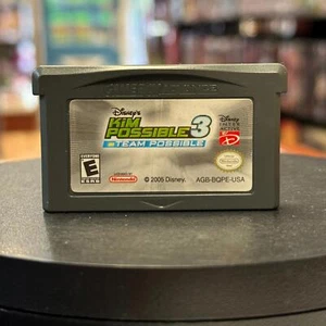 Kim Possible 3 Team Possible 5543 (Nintendo Gameboy Advanced, Video Game) Tested - Picture 1 of 4