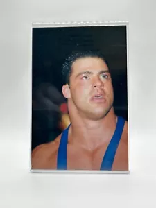 "Foto original 4x6 - Kurt Angle in the Ring - Leyenda de la lucha libre de la WWE" - Imagen 1 de 2