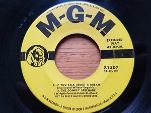 GUY LA SALLE & HIS ORCHESTRA - Rare MGM JAZZ 7" EP Destiny, Rendezvous for Two - Imagen 1 de 2