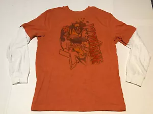 Marvel WOLVERINE Old Navy CollectibiliTees - Camiseta L/S para niños - Naranja - Talla M - Imagen 1 de 6