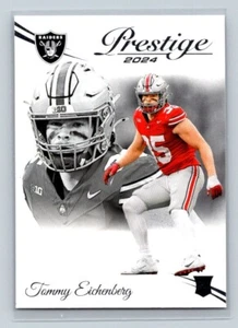 2024 Panini Prestige Rookie Card RC #378 Tommy Eichenberg Las Vegas Raiders - Picture 1 of 2